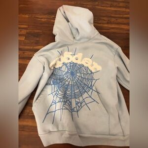 authentic sp5der hoodie size small unisex